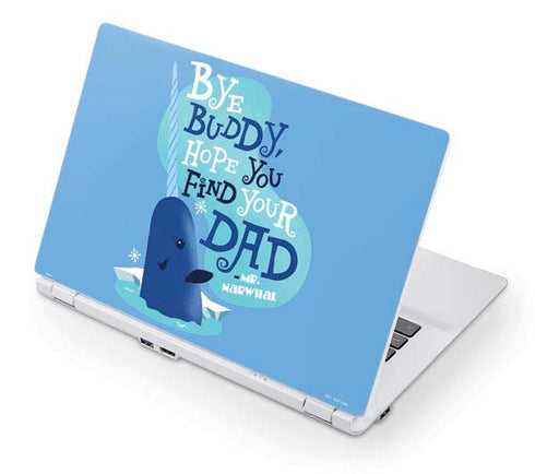 Elf Mr. Narwhal Farewell Acer Chromebook Skin